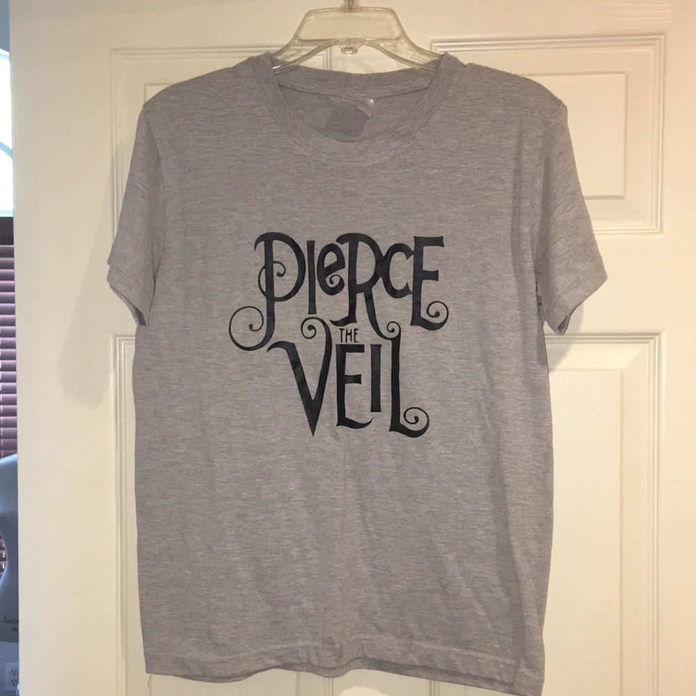 Pierce the Veil Heather Gray Graphic Tee